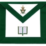 Allied Masonic Degree AMD Embroidered Officer Apron – Chaplain