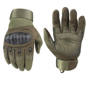 Full Finger Hard Knuckle Military Gloves