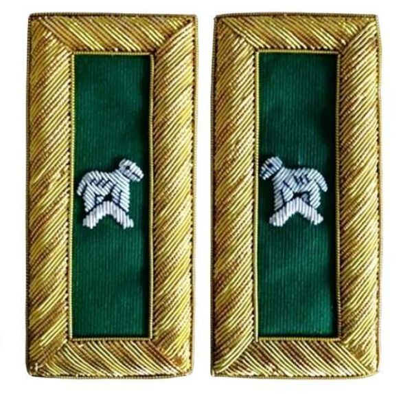 Knights Templar Shoulder Boards - Bullion Embroidered generalissimo