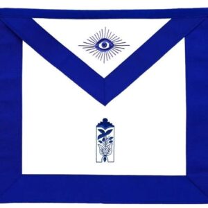 Masonic Blue Lodge Officers Aprons Variations - Set of 19 - Image 20