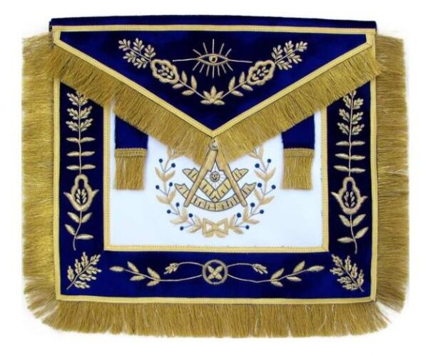 Masonic Grand Lodge Past Master Apron Bullion