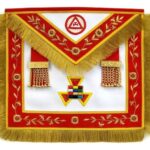 Masonic Royal Arch PHP Past High Priest Apron Bullion
