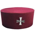 Masonic Cap with Cross – Knight Templar Cap/Hat
