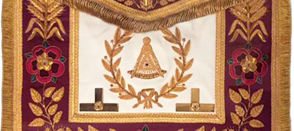 Order of Athelstan Grand Master MWGM Apron