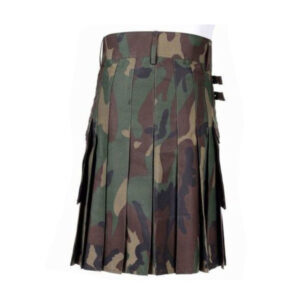 Camouflage Kilt - Men Utility Kilt - Image 3