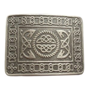 Men's Kilt Belt Buckle Antique Finish - Scottish Highland Celtic Buckles - Image 10