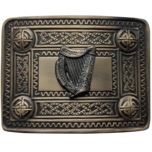 Men's Kilt Belt Buckle Antique Finish - Scottish Highland Celtic Buckles - Image 6