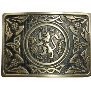 Men's Kilt Belt Buckle Antique Finish - Scottish Highland Celtic Buckles - Image 7