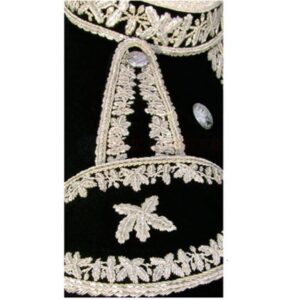 Silver Hand Embroidered Doublet Jacket - Image 4